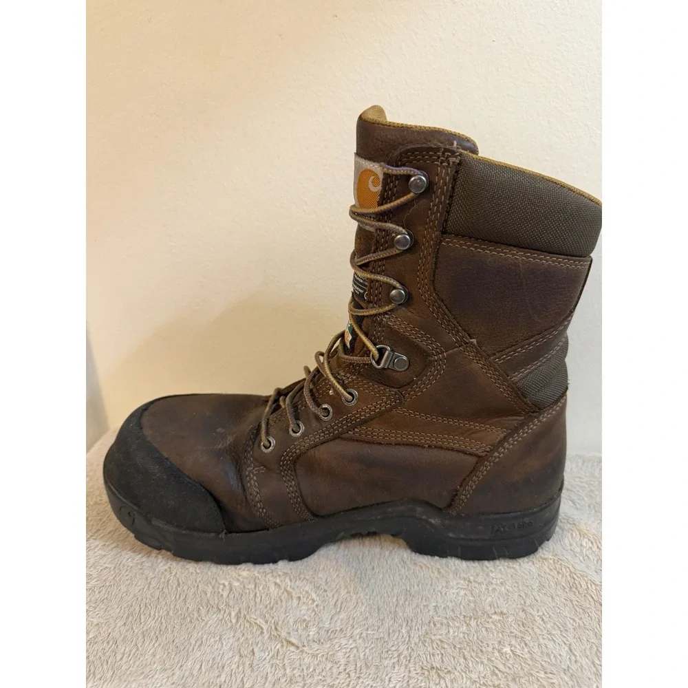 Carhartt Men's Rugged Flex Waterproof Boots Insulated Puncture Resistant Size 10